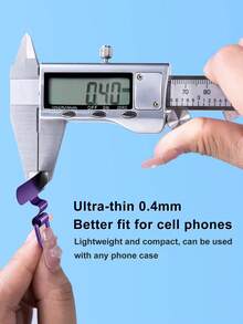 手机迷你不锈钢隔夹侧挂连接件 - 彩色 - 查看 4