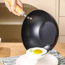 Sartén de Hierro Antiadherente, Mini Sartén, Cacerola, Sartén para Omelette, Wok, Utensilios de Cocina, Suministros de Cocina, Entrega Directa - 26 centímetros - Ver 5