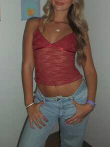 Women Lace FLoral Camisole Summer Casual Spaghetti Strap V-Neck Crop Tops Slim Fit Backless Tank Tops Sleeveless T-Shirt Vest Y2K Streetwear Clubwear