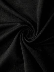 2 peças/Conjunto Shorts Casuais, Camiseta Curta de Gola Redonda e Calça Cargo Minimalista, Conjunto de Malha Verão Feminino 180G, Conjunto Casual