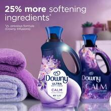 Suavizante líquido para tela Downy Ultra Soft, aroma a lavanda y habas de vainilla, efecto calmante - 1 - Ver 10
