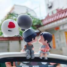 Cute Cartoon Couples Decorative Car Accessories, Dashboard/Interior Decor, Gift For Boys & Girls