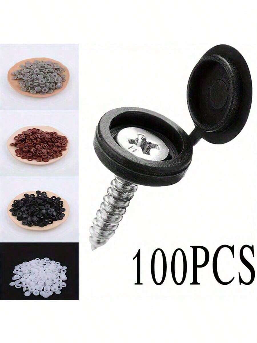 1 包家具一体式螺丝盖，塑料螺丝保护器