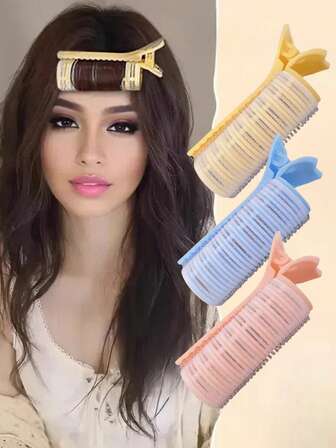 1/2/3 st flerfärgad locktång, ingen elektricitet/ingen värme lockverktyg, med självhäftande DIY fluffigt stylingverktyg, lämplig för alla frisyrer, lockigt hår, hårböjare, hårrullar, värmefria lockar, rullar, hårböjare, lockiga hårprodukter, hårböjare, hårrulle, rullar för hår, verktyg för lockigt hår, värmefria lockar, hår, tillbehör, hårprodukter, hårverktyg, hårsaker, hårvård, lockigt hårborste, barberare, barbertillbehör, frisörutrustning, värmefria vågor, resetillbehör, resematerial, frisyr, frisörtjänster, lockigt hår, hårrullar, hårböjare, värmefri lock, värmefria lockar, hårböjare, rullar, hårböjare, rullar för hår, verktyg för lockigt hår, hårrullar, hårrulle, lockdiffusor, hår, resor, hårprodukter, hårverktyg, hårsaker, barberare, barberare Tillbehör, Barbersalong, Frisörutrustning