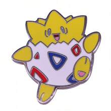 Cute Poké Ball Badge  Game Brooch - Silver - View 1