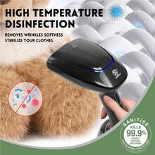 SUPERLEX Garment Steamer For Clothes,Household Steam Iron,Portable Handheld Design Effortlessly Remove Clothing Wrinkles,350ml Big Capacity, Strong Penetrating Steam, Removes Wrinkle, For Home, Office And Travel - UK Plug(220-240V) - View 11