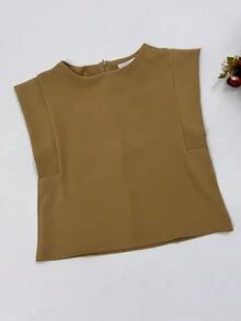 Women Two-Piece Outfits - Khaki - View 3