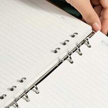 太阳和月亮树设计 200 页 A5 活页笔记本，复古奢华商务办公日记本，带金属活页夹，100GSM 厚纸，适合工作、学校、写作、礼物推荐、学校用品、返校