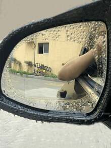 Phim trong suốt chống mưa-2 cái/1 cái/4 cái-Phim trong suốt chống mưa cho xe hơi, bảo vệ ống kính sau, phim chống thấm nước, phụ kiện dán xe hơi - Nhiều màu-1 cái - Xem 2