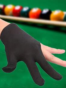 5 Piezas Guantes de billar abiertos de 3 dedos, guantes antideslizantes para snooker y billar, accesorios deportivos transpirables para el billar y fitness