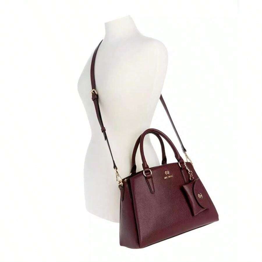 Nine West Everyday Siera Tote - 米色標誌黃昏 - 查看 1