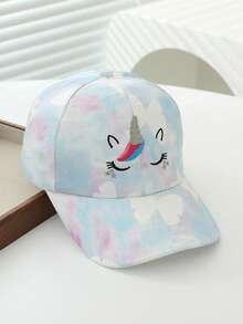 1pc Children's Baseball Cap, Cartoon Unicorn Design, Outdoor Sun Protection Hat, Suitable For Daily Wear, Spring/Summer - 1PC - View 6