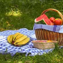 6根仿真黄香蕉，逼真假香蕉，家居厨房装饰套装，仿真植物 - 香蕉 - 查看 8