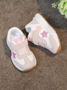2024年秋季新款幼儿滑板鞋，适合1-3岁（6岁）儿童。熊猫图案女童鞋和白色儿童鞋。 - 粉色 - 查看 5