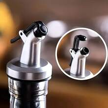 1pc/2pcs/3pcs/5pcs Oil Pot Spout Stopper Seasoning Bottle Oil Soy Sauce Vinegar Bottle Spout Stopper Material Pouring Oil Spout Seal Oil Stopper Anti-Leak Kitchen Supplies Automatic Opening And Closing - Multicolor - View 5