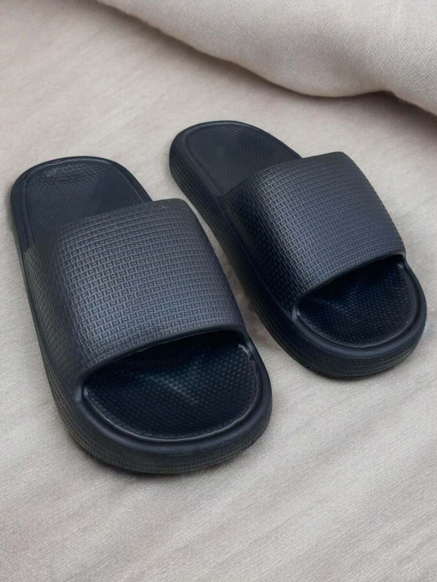 Women Slides - Black - View 1
