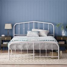 Elias Bed 140x200cm - Height 36cm With Storage Space Under The Bed - Metal Platform Bed Frame - 白色的 - 查看 6