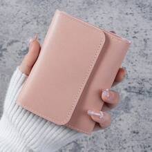 Simple And Short Lady Purse Student Ticket Holder Multi-Function Card Bag For Women Wallet Mini Wallet Purse Wallet Small Wallet Wallet