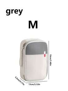 1pc New Anti-Epidemic Kit, Isolation Supplies, Sanitary Emergency Rescue Pack, Storage Bag, Portable Home Storage Box, Medical Medicine Box