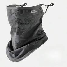 Camouflage Ice Silk Face Mask And Sleeve Set For Summer Outdoor Cycling Sunshade Scarf Ice Sleeve Set For Driving Windproof And Sun Protection Face Mask - Multicolor - View 3