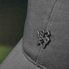 قبعة شمس شبكية للصيف مع رقعة CP1042 - الأسود - مشاهدة 3