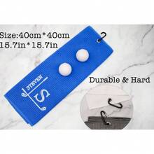 1 Pc Custom Embroidered Golf Towel Ideal Gift For Men And Women Perfect For Golf Bags Birthday, Retirement, And Special Occasions Gift Home Bathroom Decor Summer Beach Essentials Back To School