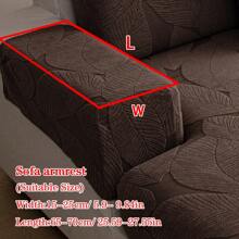 1 Stück Plüsch Jacquard rutschfeste Anti-Splash Sofasitzüberzug, weich und hautfreundlicher moderner Stil elastischer Sofahusse, geeignet für alle Jahreszeiten, hundesicher, passend für L-förmige Kombinations-Sofas und 1/2/3/4-Sitzer-Sofas (einzeln verkauft)