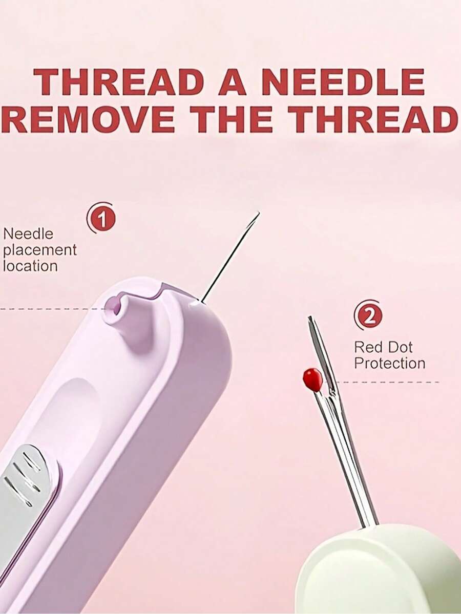 1pc Sewing Needle Threader Easy Threading Multifunctional Seam Ripper For Seniors Handheld Accessory Sewing Tools Hot