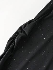 欧美时尚优雅夏季新款亮片裙跨境独立站名媛精致时尚风性感修身全搭配A字包臀鱼尾裙