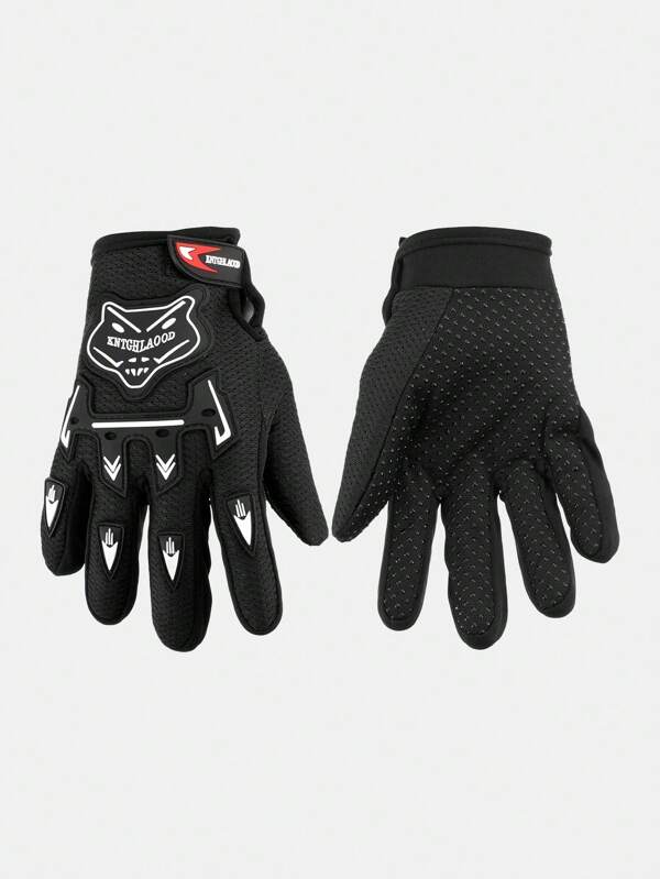 1 par de guantes para niños para deportes al aire libre, pesca, montañismo y ciclismo, guantes antideslizantes y transpirables