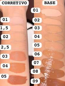 New Boca Rosa Matte High Coverage Liquid Foundation 30ML - Novo Base Cor 5 - Xem 2