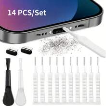 50PCS/20PCS/10pcs/2pcs迷你清洁刷，50PCS/27PCS/14PCS清洁套装，适用于缝隙和缝隙，电子产品清洁软刷，浴室防堵塞微型尼龙刷，适用于手机毛孔、马桶、家庭清洁工具，适用于淋浴喷头、手机键盘、PC笔记本电脑清洁器 - 彩色 - 查看 12