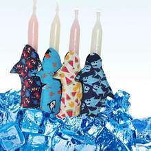 4pcs/Set Popsicle Sleeves, Popsicle Insulation Sleeves, Frozen Popsicle Holder Sleeves, Colorful Popsicle Sleeve Bags, Reusable Washable Popsicle Holders, Summer Supplies, Home Goods - Multicolor - View 3