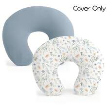 2 Packs Nursing Pillow Covers, Stretchy And Ultra Soft Nursing Cover For Breastfeeding Pillows, Pillow Slipcover For Baby Girls Boys Newborn - Multicolor - View 11