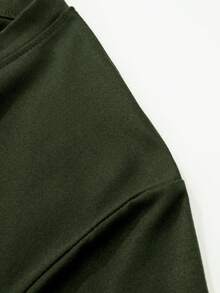 Men's Casual Slogan Print Short Sleeve T-Shirt, Summer