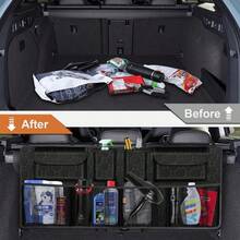 Car Trunk Organizer, Super Capacity Car Organizer ForHanging Car Storage Organizer With 8 Pocekts
