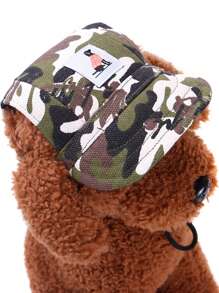 Berretto da baseball con visiera per animali domestici, decorazione per coprire la testa, cappello a forma di papera, cappello da sole per gatti, protezione solare estiva, stile coreano, berretto da baseball carino per cani