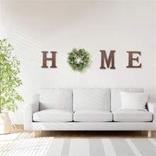 1 szt. Kreatywny salon Sofa Wianek ścienny Wiszący Dekoracja domu, prezent na parapetówkę