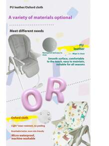 1 pieza Funda de cojín para silla alta de bebé, se ajusta a la mayoría de las sillas altas (sillas altas no incluidas)