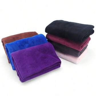 2pcs Super Absorbent, Microfiber Towels - Dry Hair Quickly, Lightweight And Comfortable, Perfect For Outdoor Travel And Bathroom Home Use!,School,Back To School,Travel,Travel Essentials,Home Essentials,Towel,Skin Care