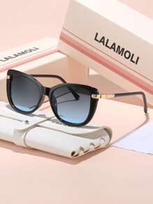 LALAMOLI LALAMOLI Katzenauge Vollrand Modebrillen, für Outdoor, Strand, Party, Urlaubsgeschenk für Sommer Strandurlaub, Outdoor, Reisen