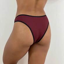 Kit 5 Calcinha Camila Tanga Conforto Calcinha Moda Intima Lingerie Feminina Microfibra com Renda