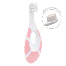 Escova Dental de Treinamento Buba Primeiros Dentinhos - Rosa Bebê - Visão 3