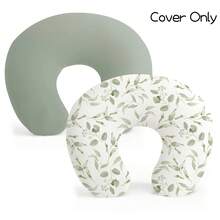 2 Packs Nursing Pillow Covers, Stretchy And Ultra Soft Nursing Cover For Breastfeeding Pillows, Pillow Slipcover For Baby Girls Boys Newborn - Multicolor - View 15
