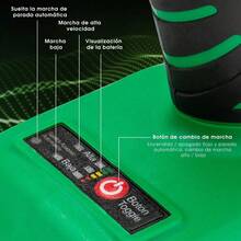 LIDEEP Llave de Impacto Inalámbrica 2 en 1: Taladro y Pistola de Fijación con Batería Recargable – Herramienta Eléctrica Multiusos - Verde - Ver 4