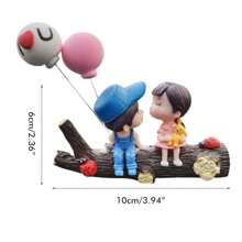 Cute Cartoon Couples Decorative Car Accessories, Dashboard/Interior Decor, Gift For Boys & Girls
