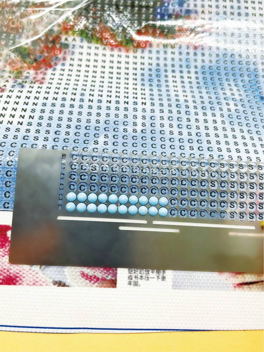 141-Hole 216-Hole Diamond Painting Grid Ruler, For Precise Placement Of Beads