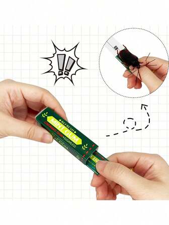 逼真的假蟑螂口香糖创意恶作剧新奇玩具，愚人节搞笑惊吓玩具