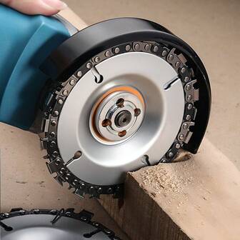 4 英寸/100 毫米角磨机金刚石锯片、木工链锯盘，适用于高精度切割、开槽和木雕