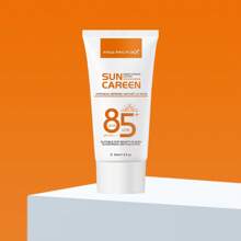 50ml Silky Moisturizing Gentle Sunscreen, Broad Spectrum SPF Moisturizing Formula, Lightweight Sunscreen, Natural Finish, Vegan, For Face & Body